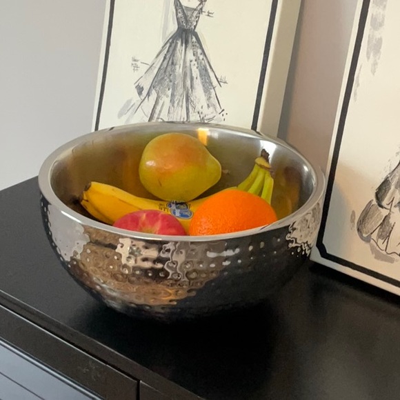 Contemporary Stainless Steel Bowl - Picture 1 of 6